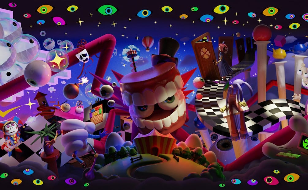 Este 20 de marzo, Glitch Productions estrenó el octavo episodio de The Amazing Circus Digital. Foto: X @glitch_prod