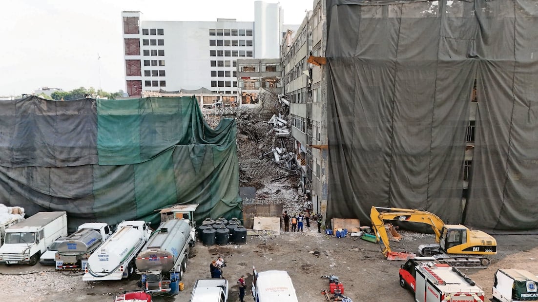 El inmueble de San Antonio Abad 124 que colapsó el 9 de marzo y dejó un saldo de tres personas fallecidas contaba con un acuerdo de facilidades. Foto: Archivo/ EL UNIVERSAL