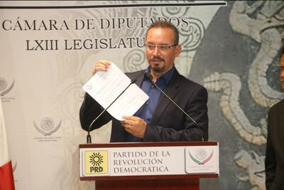 Desconoce Ortega Álvarez carta donde atribuyen coordinación del PRD en San Lázaro a Zambrano