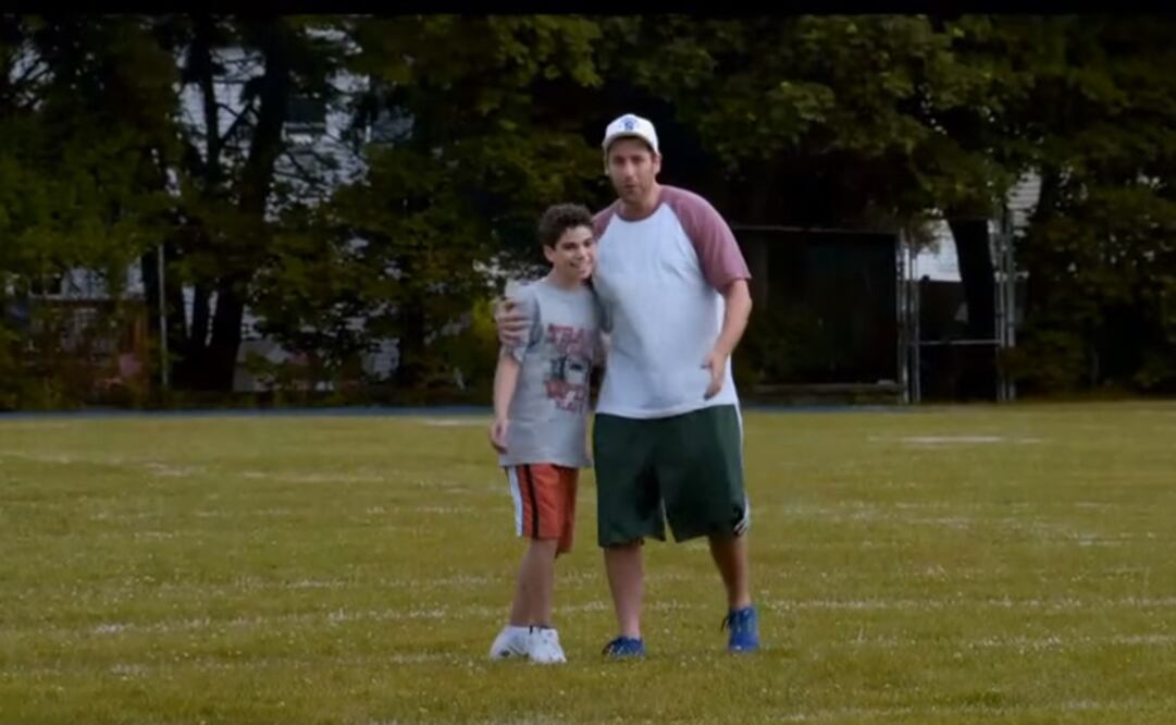 Adam Sandler y Cameron Boyce. Foto: Captura tráiler "Son como Niños 2"