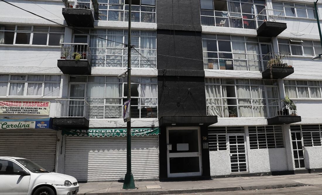Foto: Calle Carolina No. 76, donde las autoridades informaron que el departamento estaba ligado a Zona Divas. (Archivo / EL UNIVERSAL)