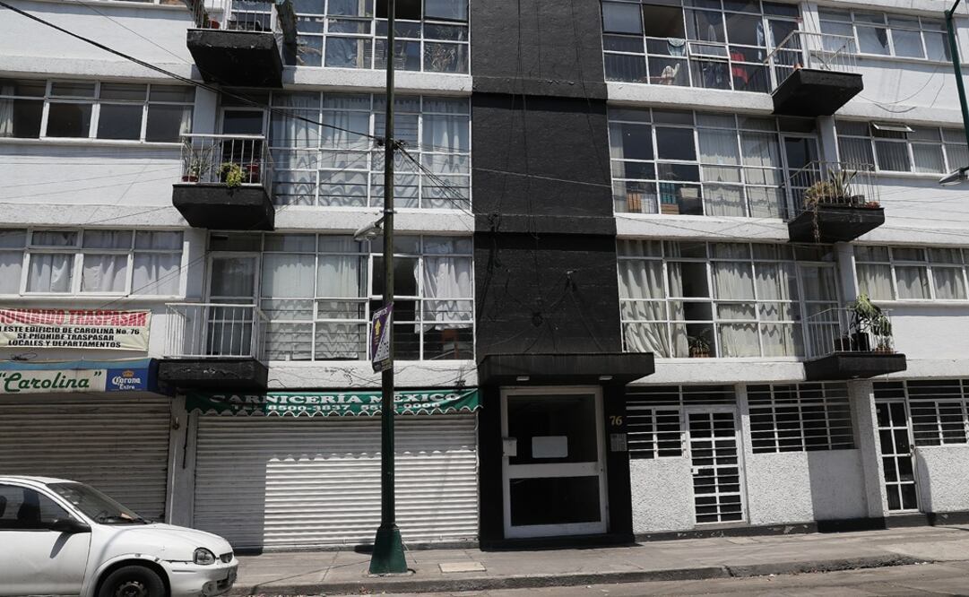 Foto: Calle Carolina No. 76, donde las autoridades informaron que el departamento estaba ligado a Zona Divas. (Archivo / EL UNIVERSAL)