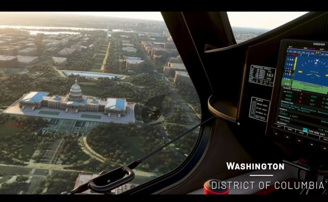 Microsoft Flight Simulator te permitirá volar por lugares icónicos de los Estados Unidos