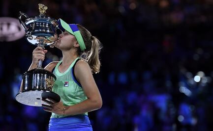 Sofia Kenin derrotó a Garbiñe Muguruza y gana el Australia Open