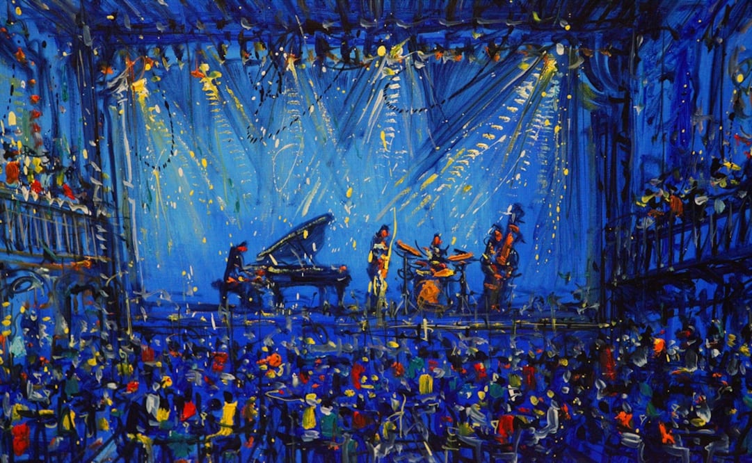 Painting by Mexican artist Jazzamoart – Photo: Adrián Hernández/EL UNIVERSAL