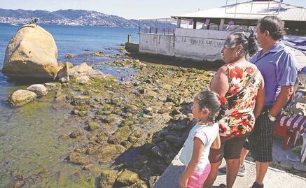 ¿Por qué el mar se alejó de las playas de Acapulco?