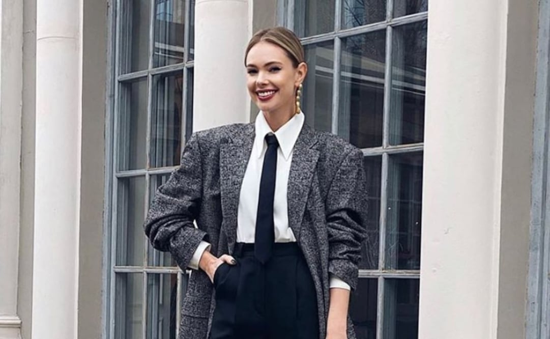 Looks con corbata para mujeres, lo más nuevo de la temporada. Fotos: Instagram.