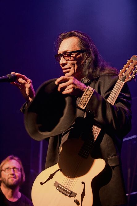 Sixto, durante una presentación en el Festival de Jazz de Montreux. Foto: EFE
