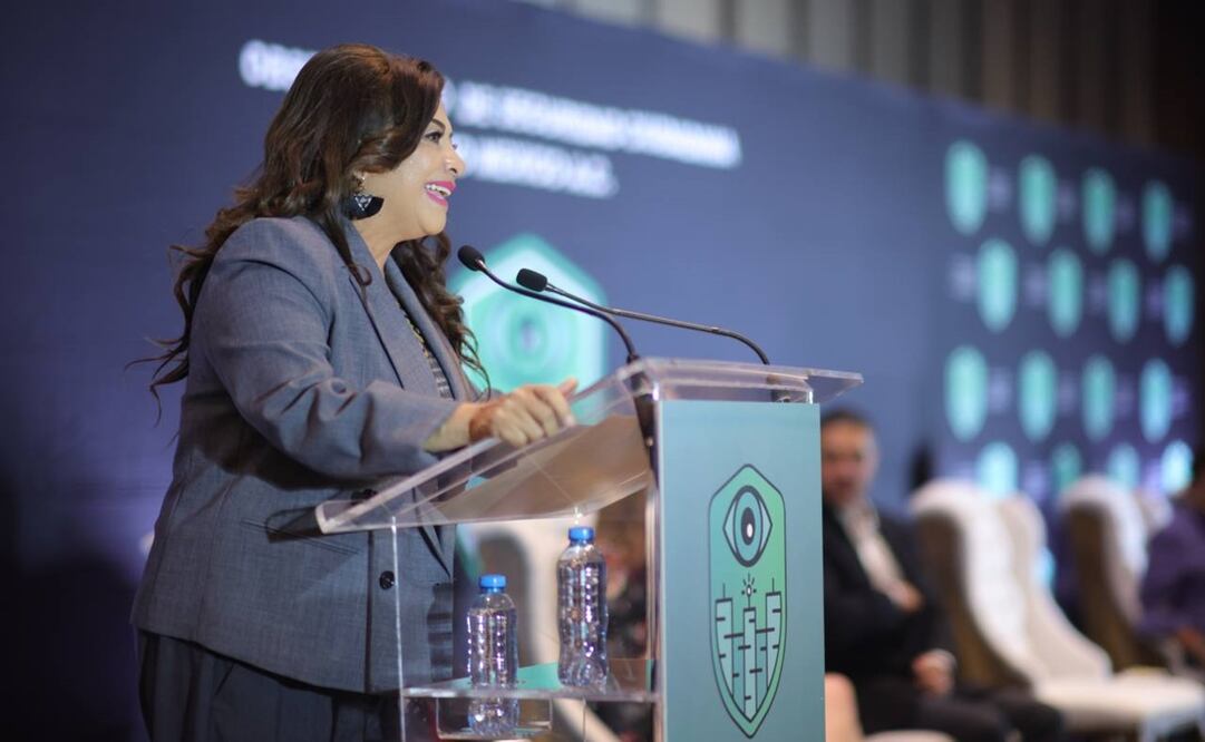 Clara Brugada, candidata de la coalición “Sigamos Haciendo Historia”, conformada por Morena, PT y PVEM. Foto: Especial