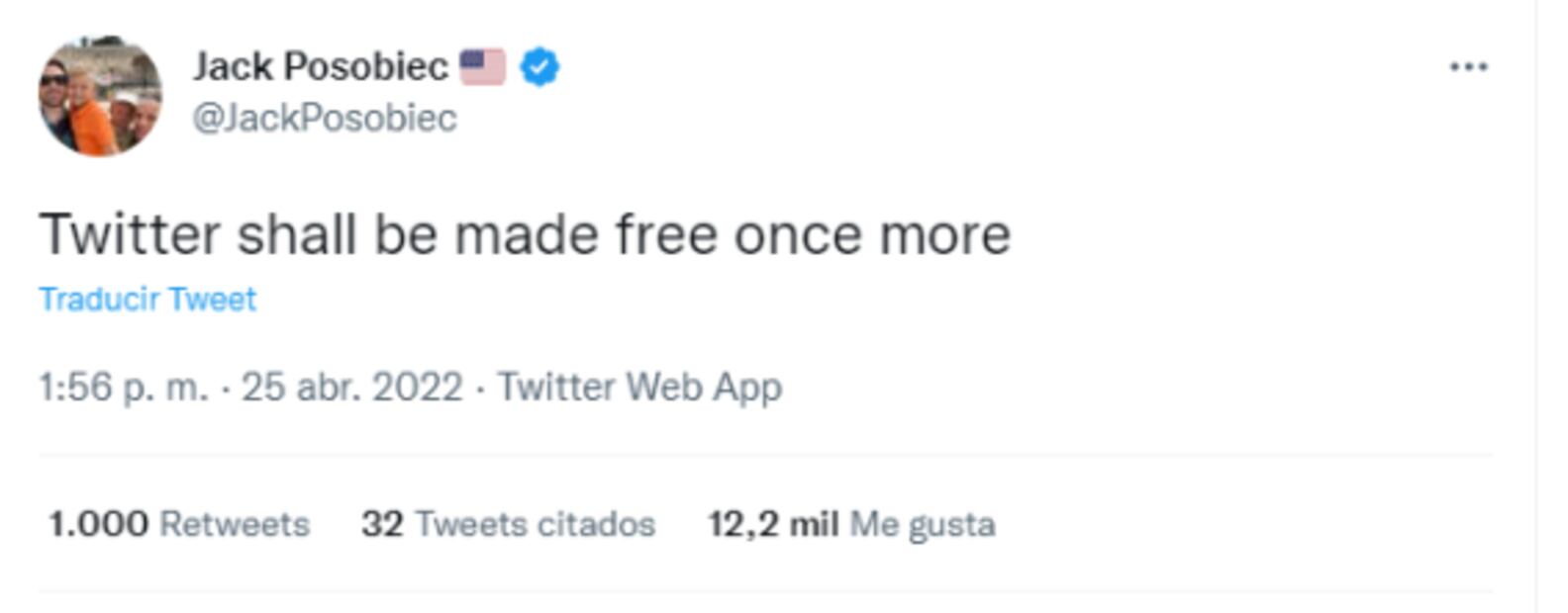 Usuarios celebran que ya habrá libertad de expresión en Twitter 