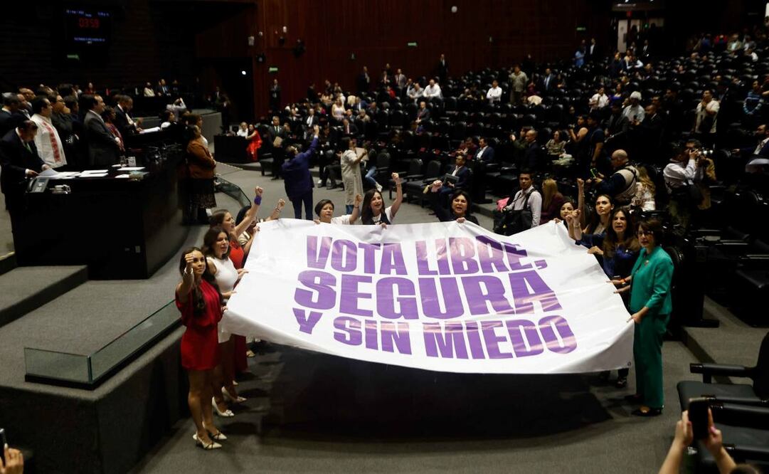Sesión en la Cámara de Diputados en la que se votó por mayoría, desechar la solicitud de desafuero del diputado federal de Morena, Cuauhtémoc Blanco (25/03/25). Foto: Diego Simón Sánchez/ EL UNIVERSAL
