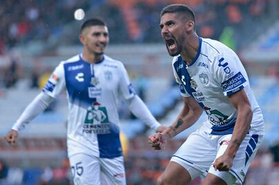 Escandalosa goleada del Pachuca a Necaxa