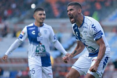 Escandalosa goleada del Pachuca a Necaxa