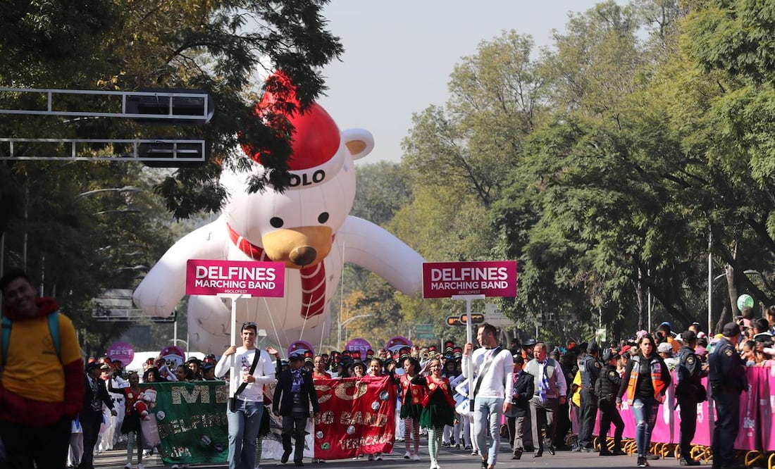 Desfile Navideño Bolo Fest 2022. Foto: Archivo/ EL UNIVERSAL.