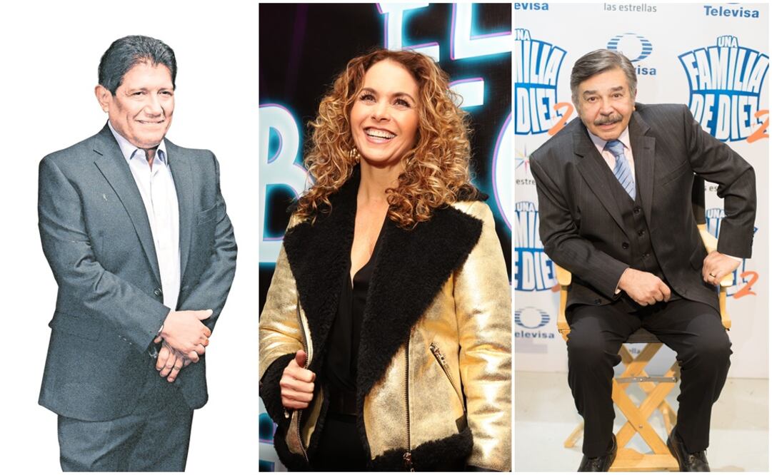 Juan Osorio, Lucero y Jorge Ortiz de Pinedo. Foto: Archivo El Universal