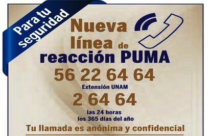 UNAM pone en operación nueva línea para realizar denuncias