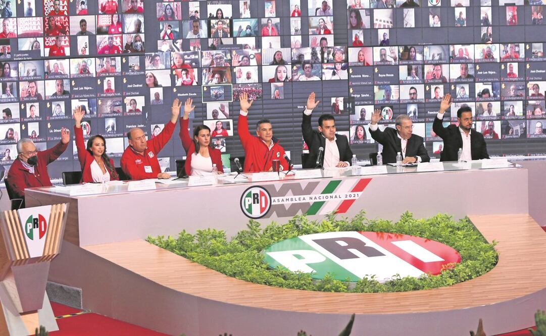 Grupo de priistas pide convocar a una asamblea nacional extraordinaria para realizar un análisis. Foto: Archivo/EL UNIVERSAL.