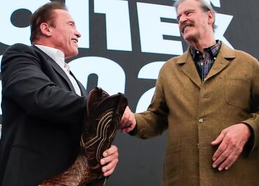 Vicente Fox me inspiró para entrar en la política: Arnold Schwarzenegger