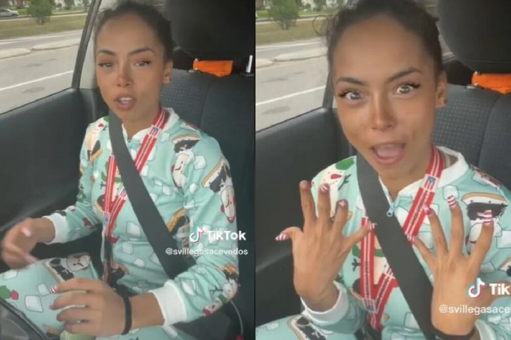 Shakira Villegas se volvió viral con un cómico video en TikTok. @svillegasacevedos/TikTok