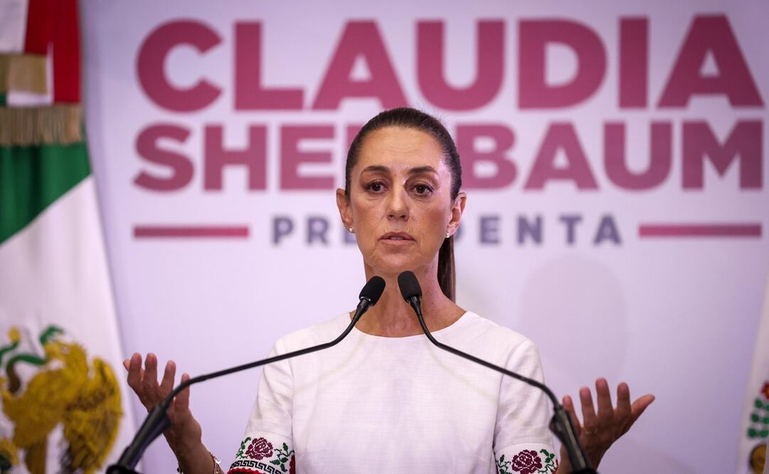 Claudia Sheinbaum. Foto: Diego Simón. EL UNIVERSAL