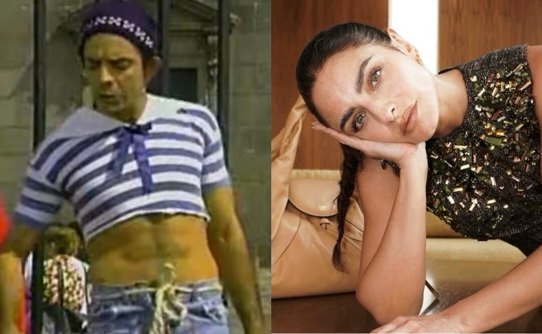 Aislinn Derbez sorprendió en el Beliween, fiesta de disfraces realizada por Belinda. Foto: Instagram oficial de Aislinn/ Captura vía Youtube.