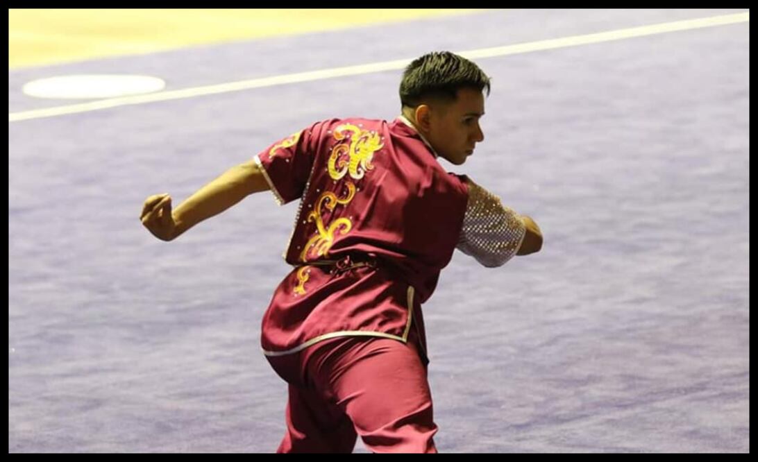 Dante Gamboa denunció la falta de apoyo económico de la Conade (Cortesía Federación Mexicana de Wushu).