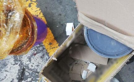 Guardia Nacional halla marihuana escondida en botes con mole