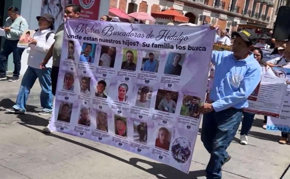 Colectivos recuerdan a sus desaparecidos y exigen seguridad. Foto: Especial