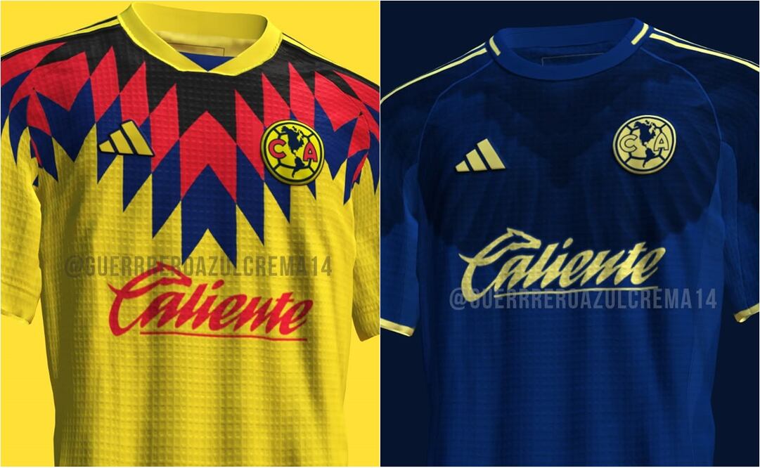 FOTO: ESPECIAL - América tendría espectaculares uniformes para la Liga MX; así serían todos los jerseys