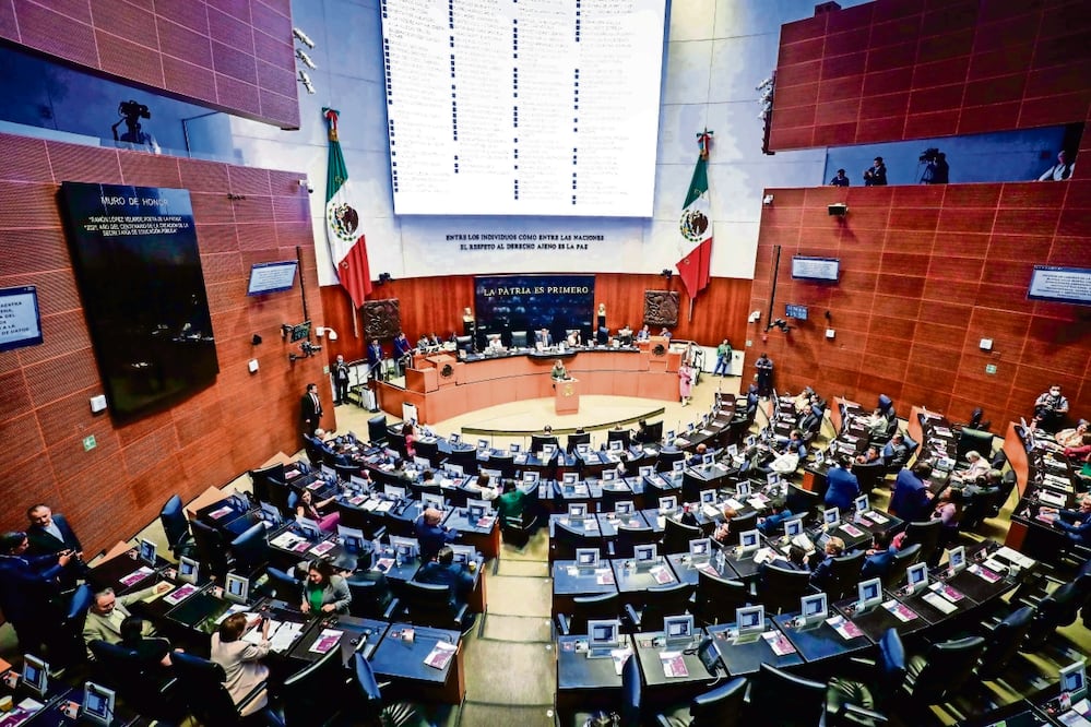 Senado de la República. Foto: EL UNIVERSAL