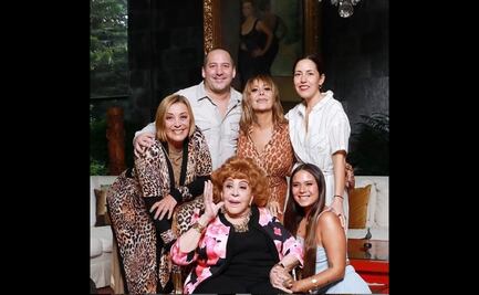 Silvia Pinal celebró su cumpleaños 90 sin Frida Sofía ni Michelle Salas