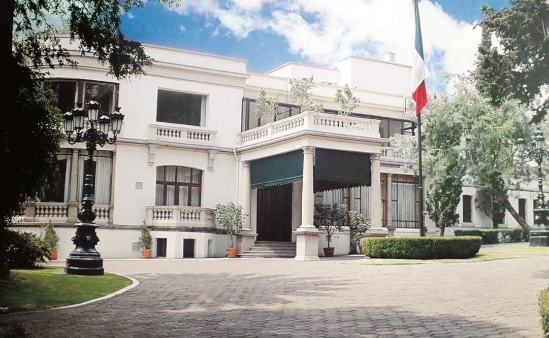 Los Pinos, la residencia de los presidentes. Foto: Archivo EL UNIVERSAL