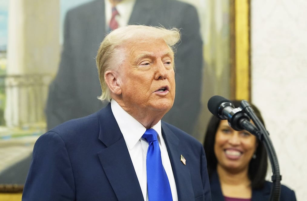 Donald Trump este 5 de mayo.
Foto: AP / Alex Brandon