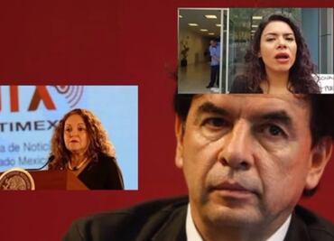 Sanjuana Martínez difunde audio de supuesta llamada con Ramírez Cuevas; "los tengo grabados a todos", advierte