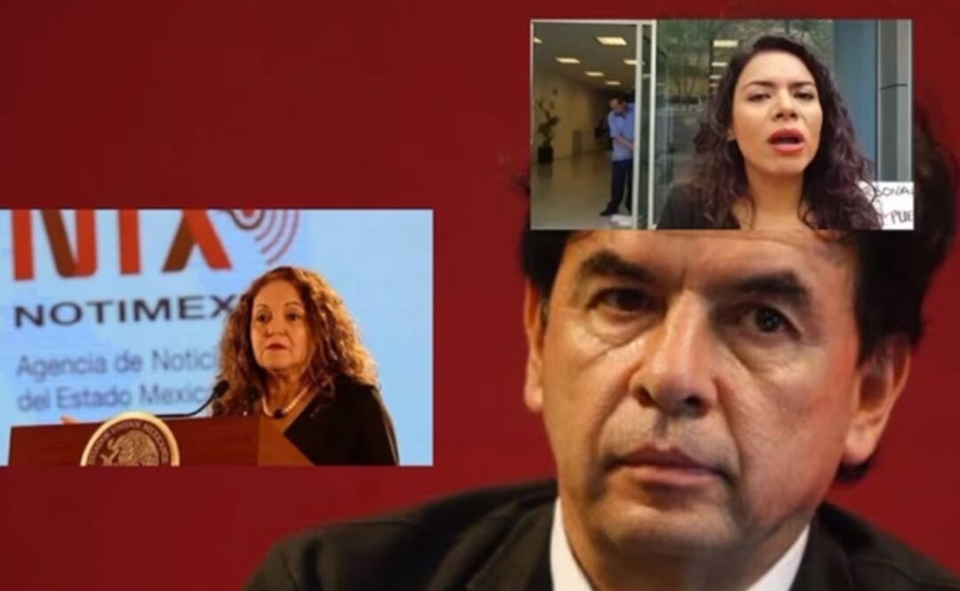 Sanjuana Martínez y Jesús Cuevas/ Captura de pantalla