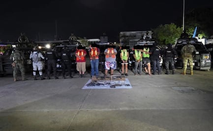 Caen 6 integrantes del grupo delictivo "Pueblo Unido" tras detención de su líder en Tabasco; aseguran armas y drogas