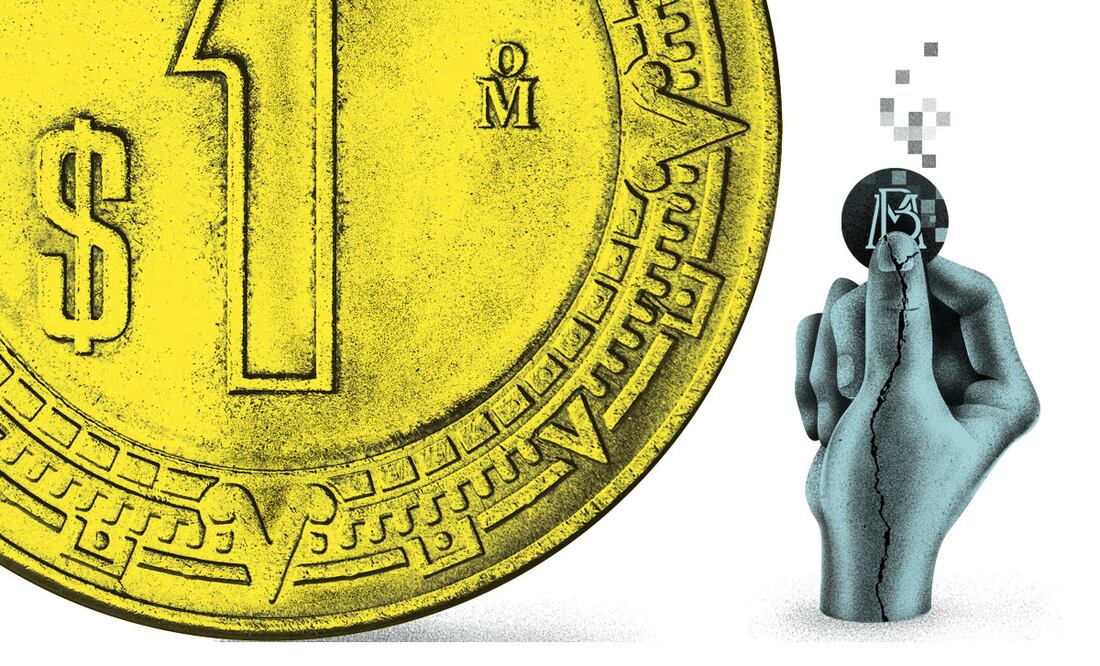 Moneda digital de Banxico aún está en el aire. Ilustración de Ani Cortés