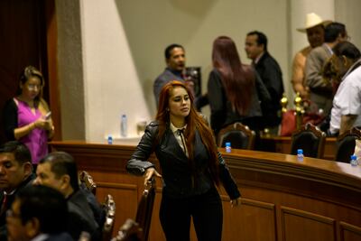 “Chapodiputada” reaparece en el Congreso de Sinaloa