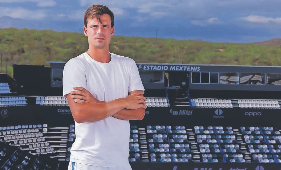 Sigue en busca de su primer título. Foto: de MIFEL TENNIS OPEN BY TELCEL OPPO