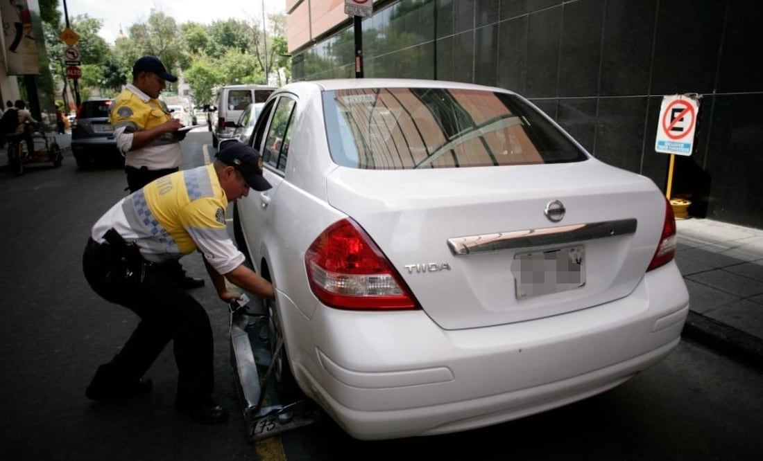 No pagar el parquímetro en la CDMX puede hacer que te pongan una "araña". Foto: Archivo / EL UNIVERSAL