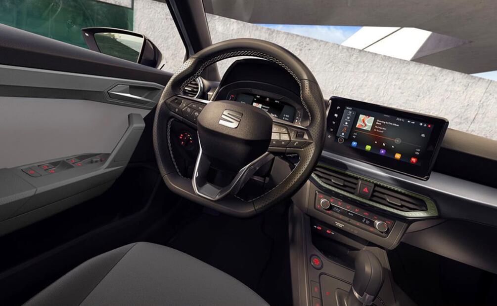 La cabina del Arona 2027 cuenta con gran espacio. Foto: Seat