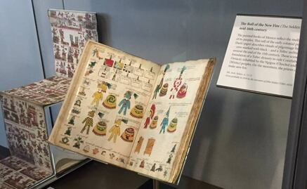 Universidad de Oxford exhibe manuscritos prehispánicos