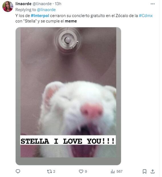 Los mejores memes que dejaron los internautas después del concierto de Interpol.
Foto Captura de pantalla.