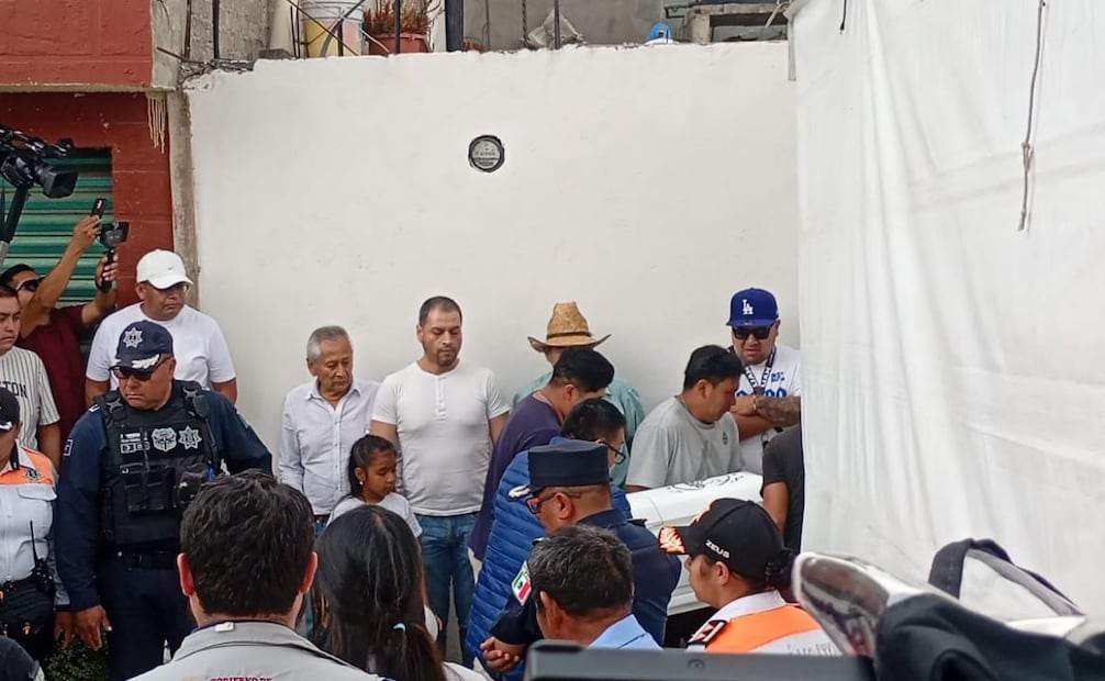 Velan a Henry el niño que fue herido en incendio de una tienda en Valle de Chalco; murió tras permanecer 42 días hospitalizado.
Foto: Especial.