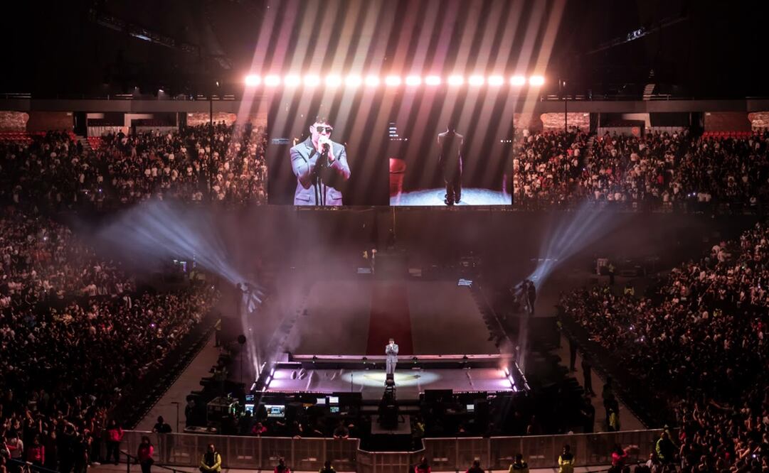 Quevedo durante su concierto en el Palacio de los Deportes. Foto: César Vicuña/OCESA.