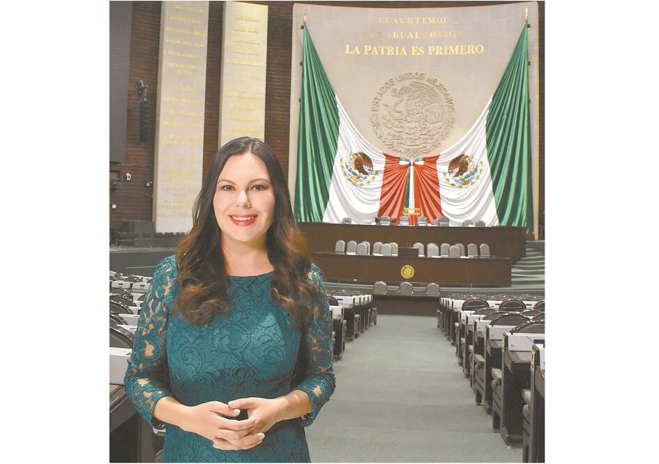 Laura Rojas Hernández, presidenta de la Cámara de Diputados. Foto: ESPECIAL