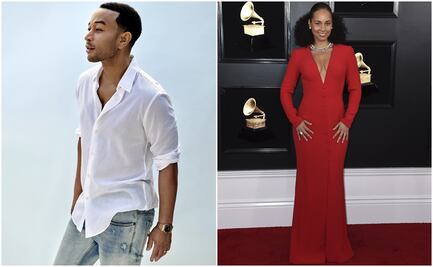 John Legend y Alicia Keys frente a frente en un duelo de pianos