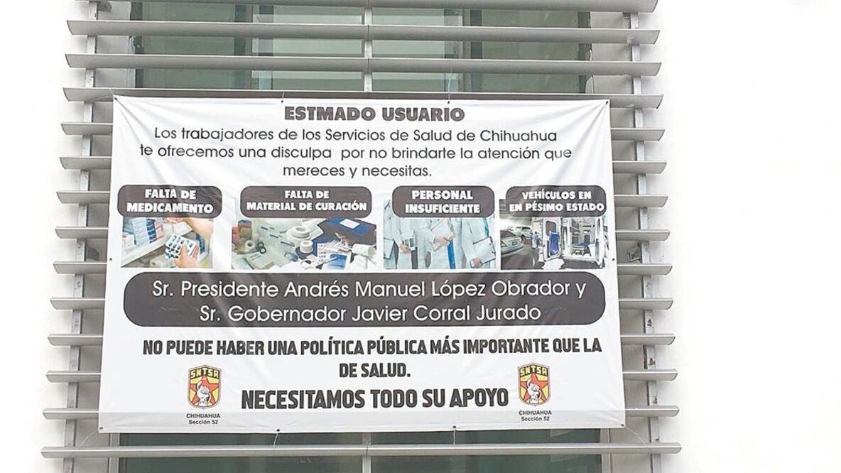 Médicos se disculpan... por falta de medicamento