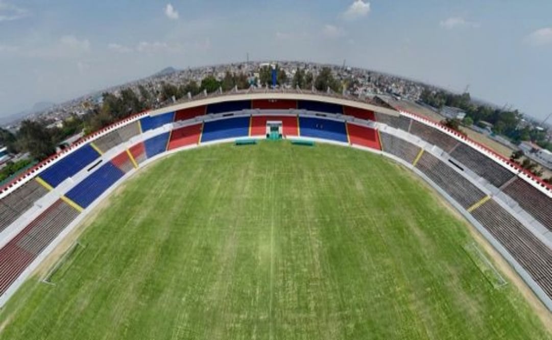 Recuperan el Estadio Neza 86; realizan trabajos de rehabilitación rumbo al Mundial 2026 en Nezahualcóyotl. Foto: Especial