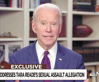 Biden rechaza agresión sexual; “nunca sucedió”